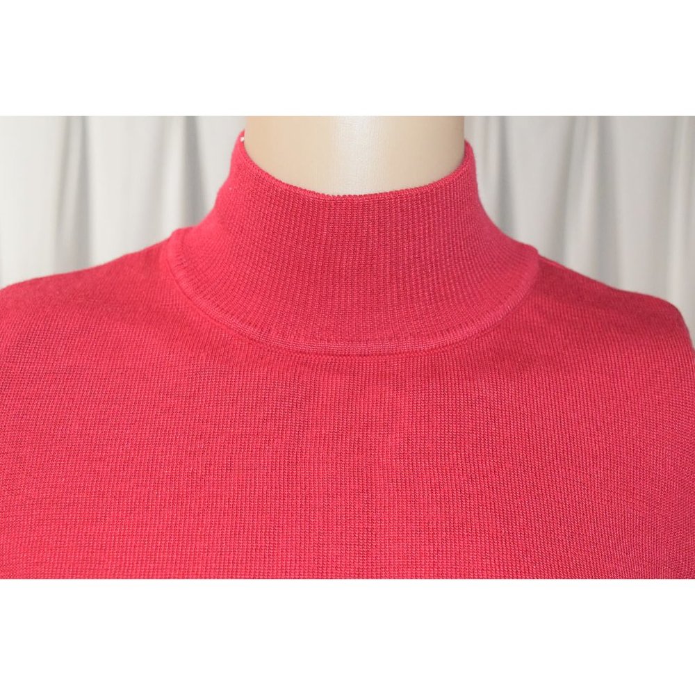 CeCe by Cynthia Steffe Bow Sleeve Crewneck Pullover Sweater in Red - Size XS - Picture 11 of 15